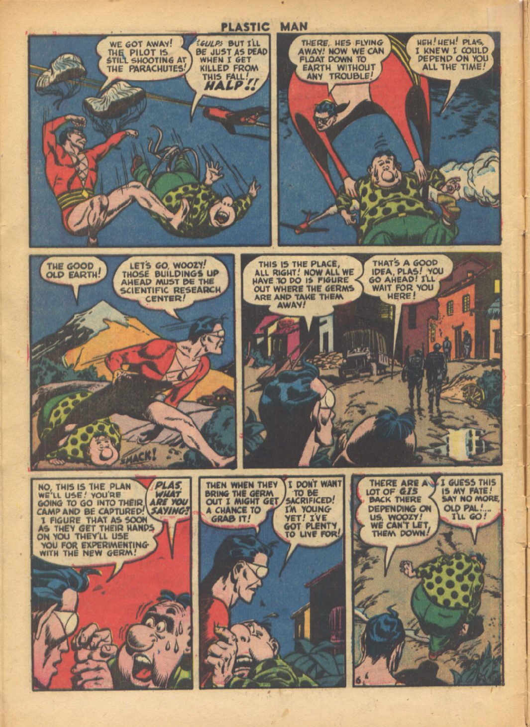 Read online Plastic Man (1943) comic -  Issue #38 - 8