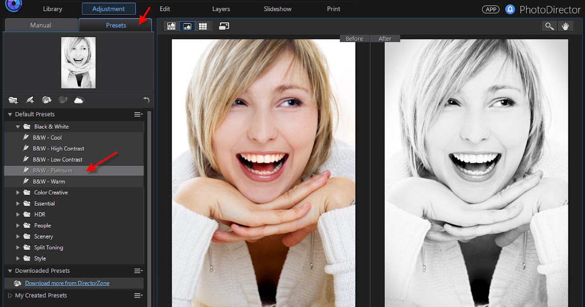 Create & Play How to Create the Film Grain Look Using PhotoDirector