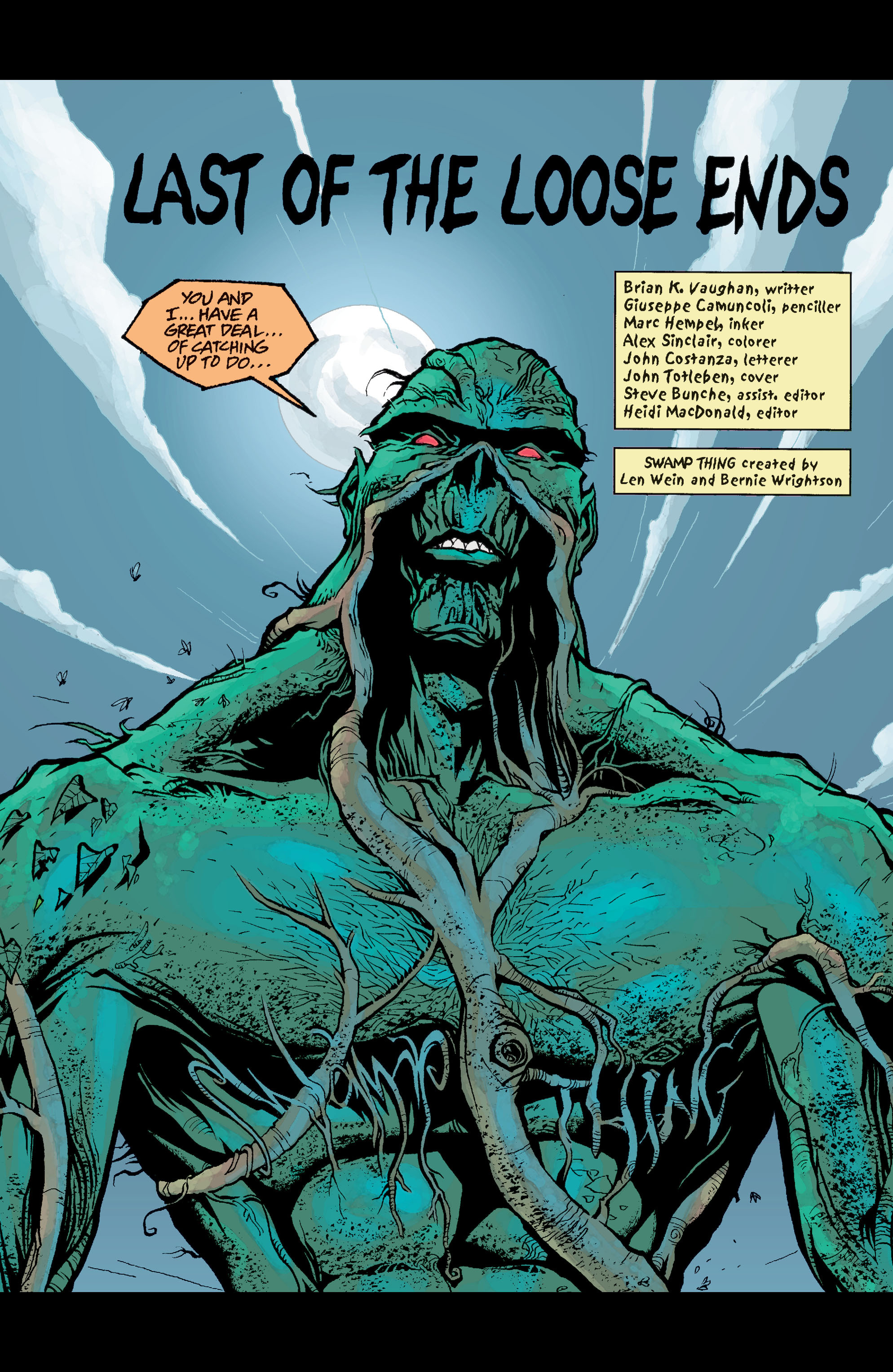 Read online Swamp Thing (2000) comic -  Issue # TPB 2 - 189