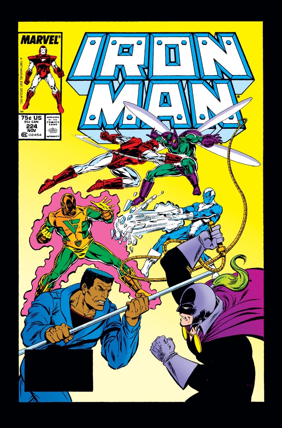 Read online Iron Man (1968) comic - Issue #224 - 1