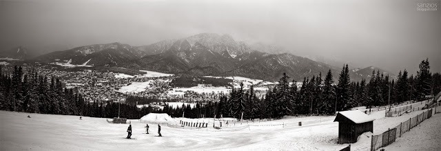 Gubałówka - panorama Tatr - Giewont