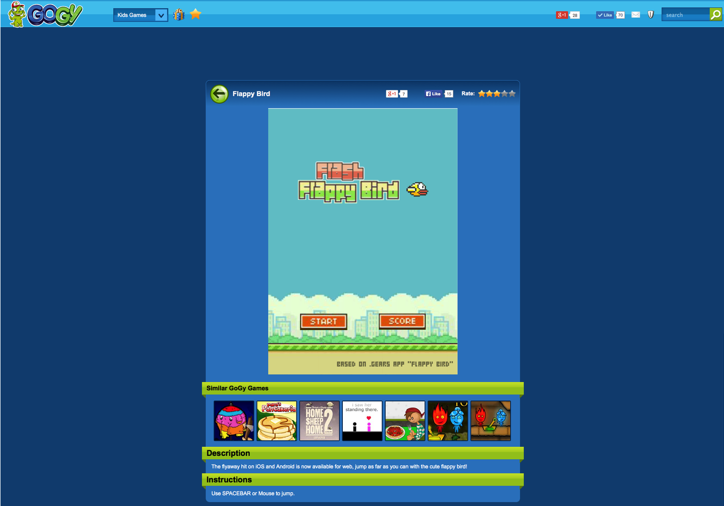 Play Free On Line Games Gogy