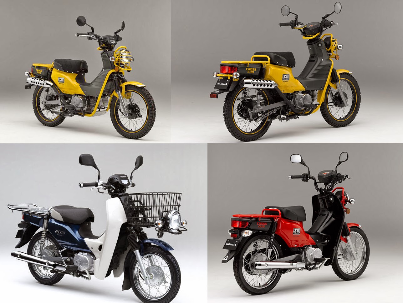 Life on Two Wheels: New Honda Cub, or now as it is known The Cross Cub