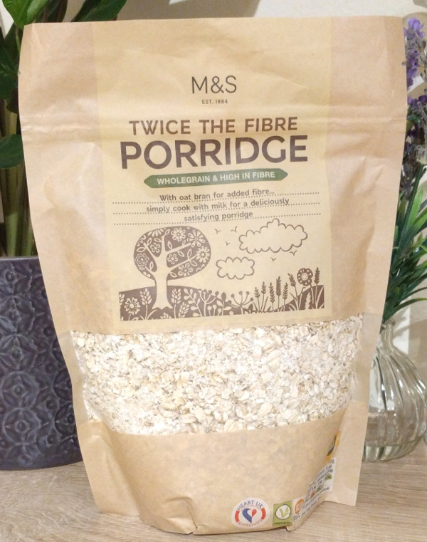 M&S Twice the fibre porridge