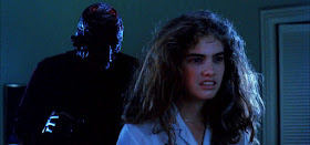 Heather Langenkamp and Robert Englund in A Nightmare on Elm Street (1984)
