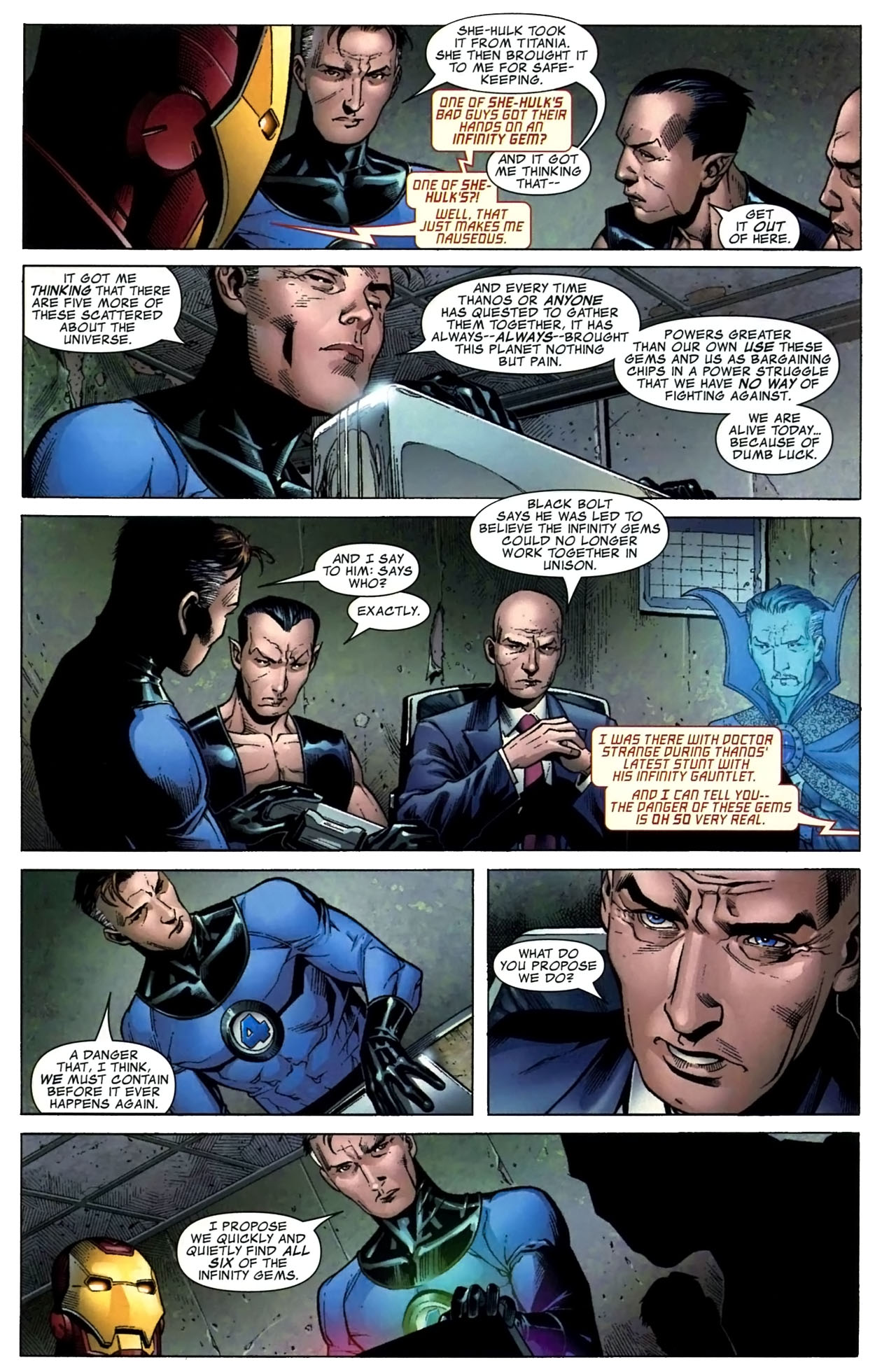 Read online New Avengers: Illuminati (2007) comic -  Issue #2 - 4
