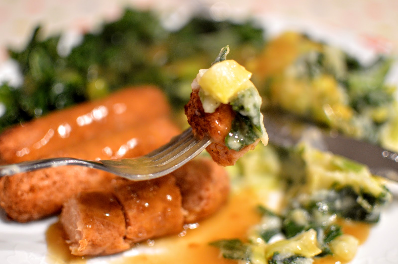 , Sausages and Colcannon- The Vegan Version