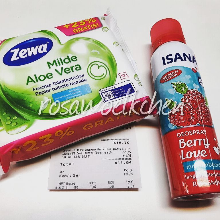 Rosa Wolkchen Rossmann 2 Neue Produkttests Und Kleiner Einkauf