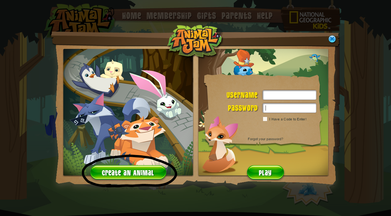 Animal Jam How To Do? How to create a Animal Jam account!