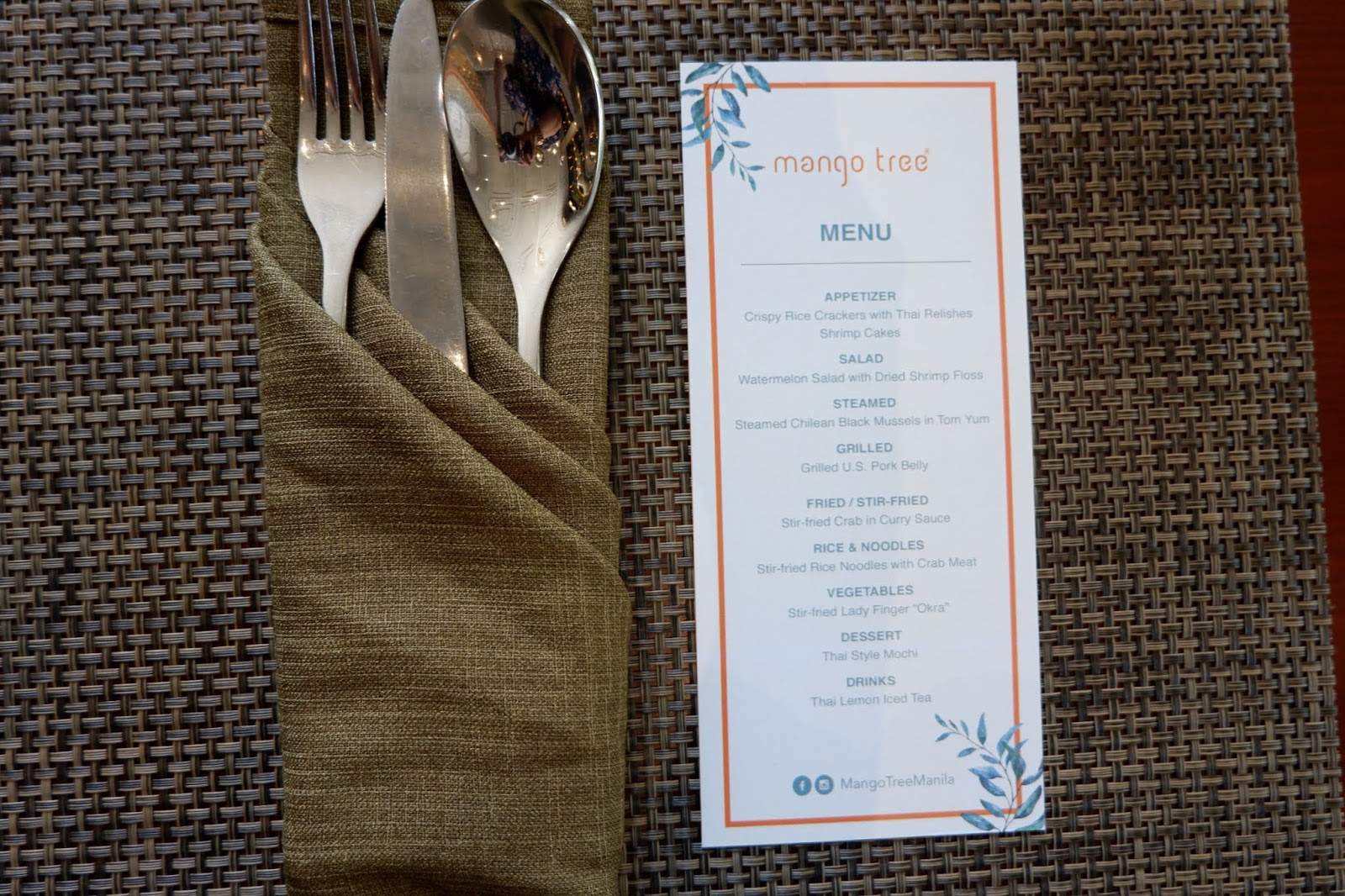 Mango Tree Reopens in BGC with AllNew Menu Mommy Practicality