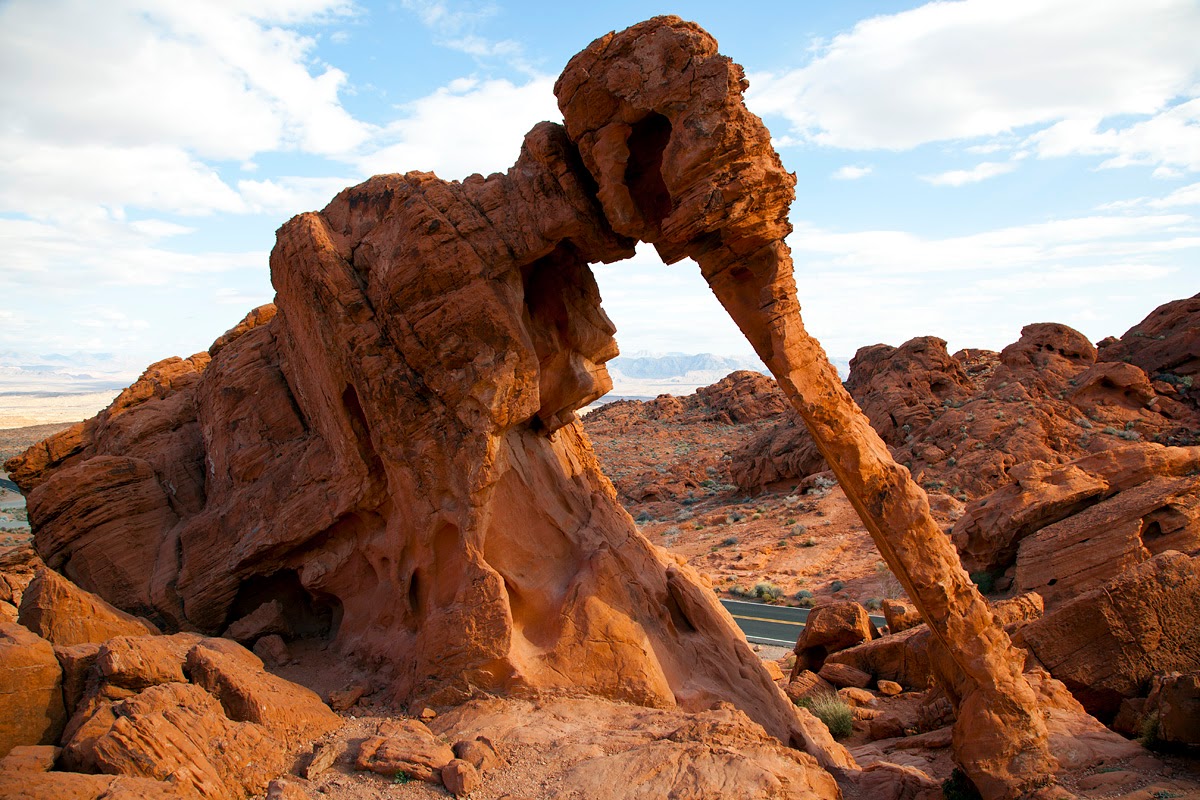 Iverson Movie Ranch: Rocks that look like elephants