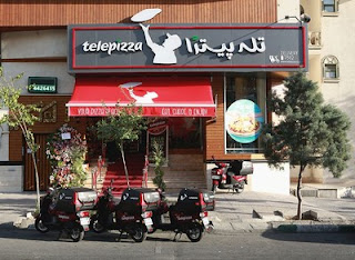 Source: Telepizza. Telepizza's first store in Iran.