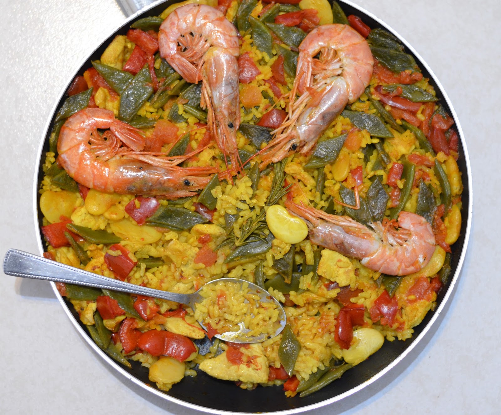 Cuaderno de Fuego PAELLA EN SARTEN