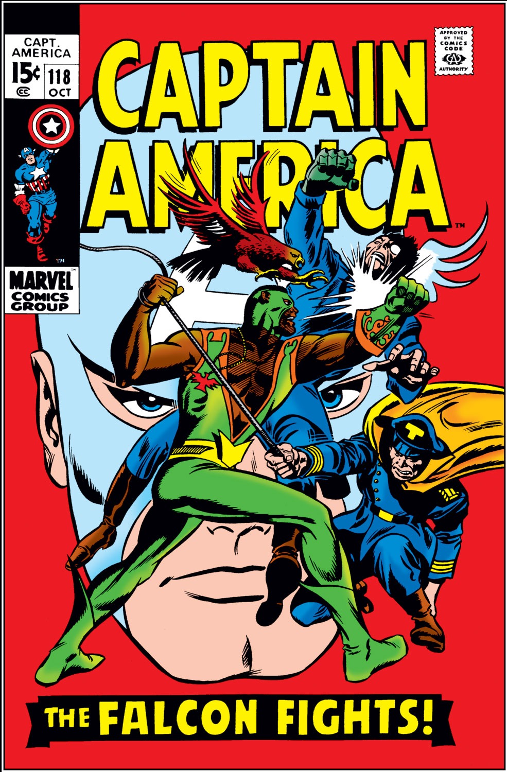 Read online Captain America (1968) comic -  Issue #118 - 1
