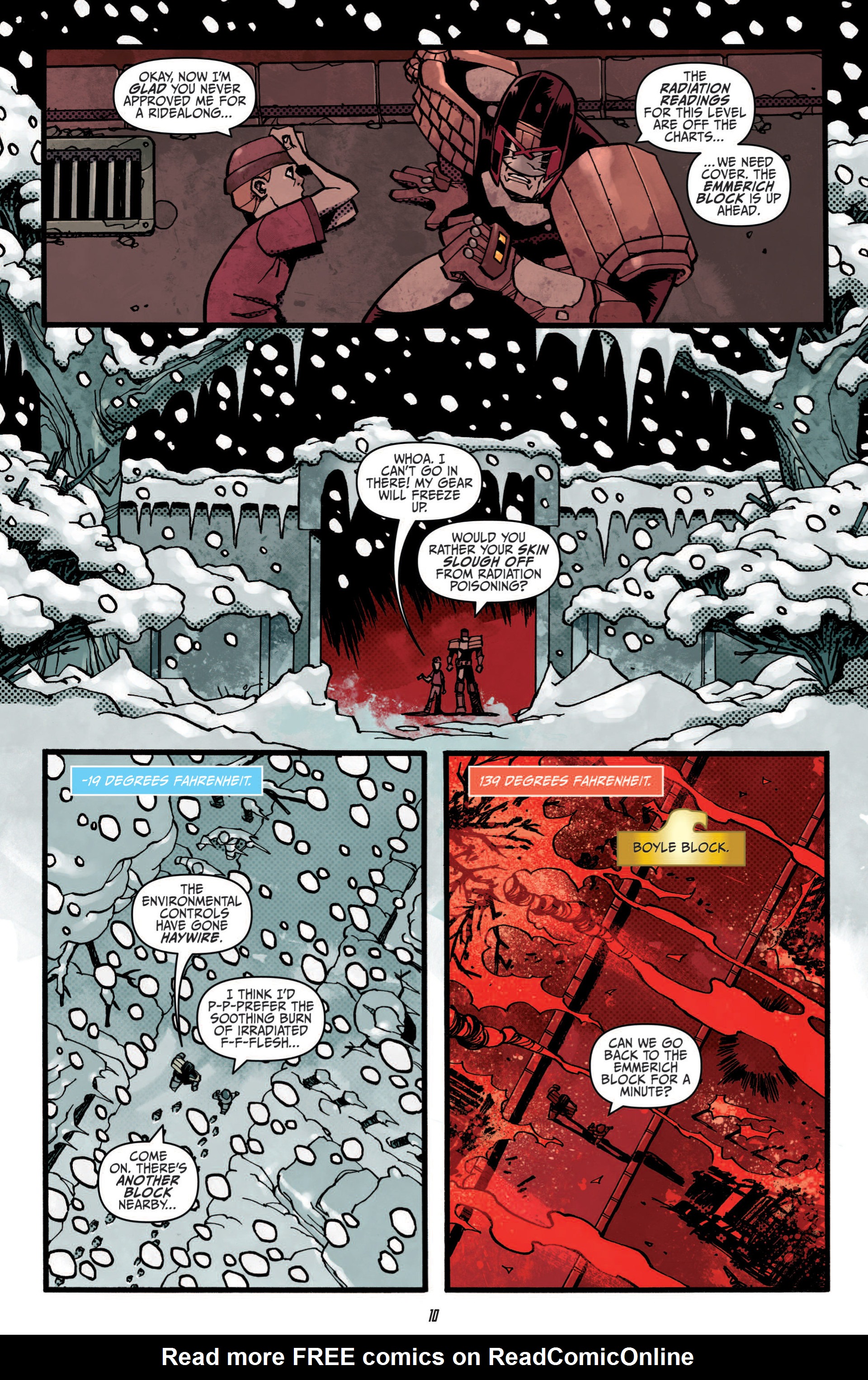 Read online Judge Dredd (2012) comic -  Issue #6 - 12