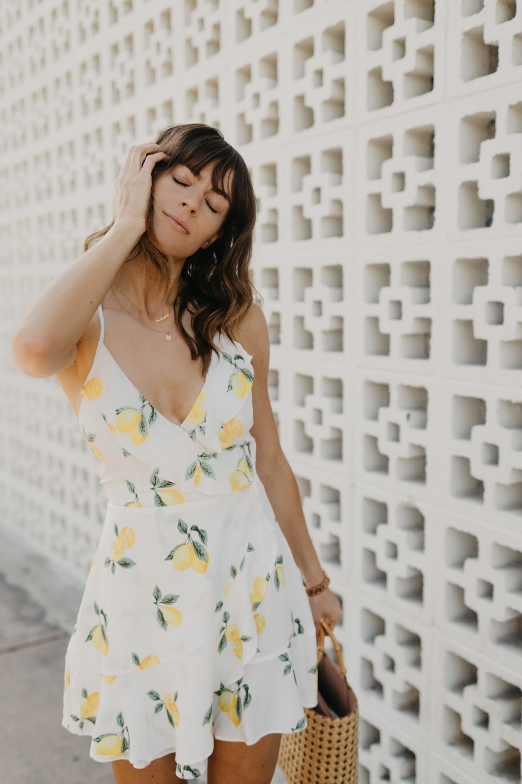 forever 21 lemon dress