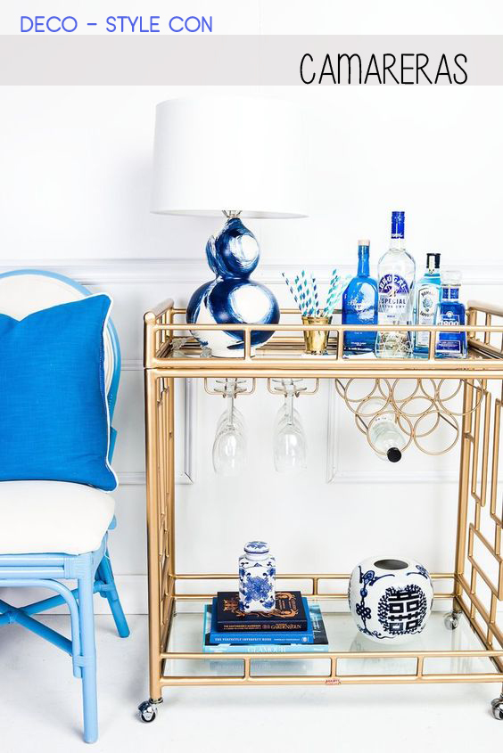 CÓMO DECORAR UN CARRITO - CAMARERA * BAR CART *
