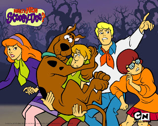 scooby doo colouring pages