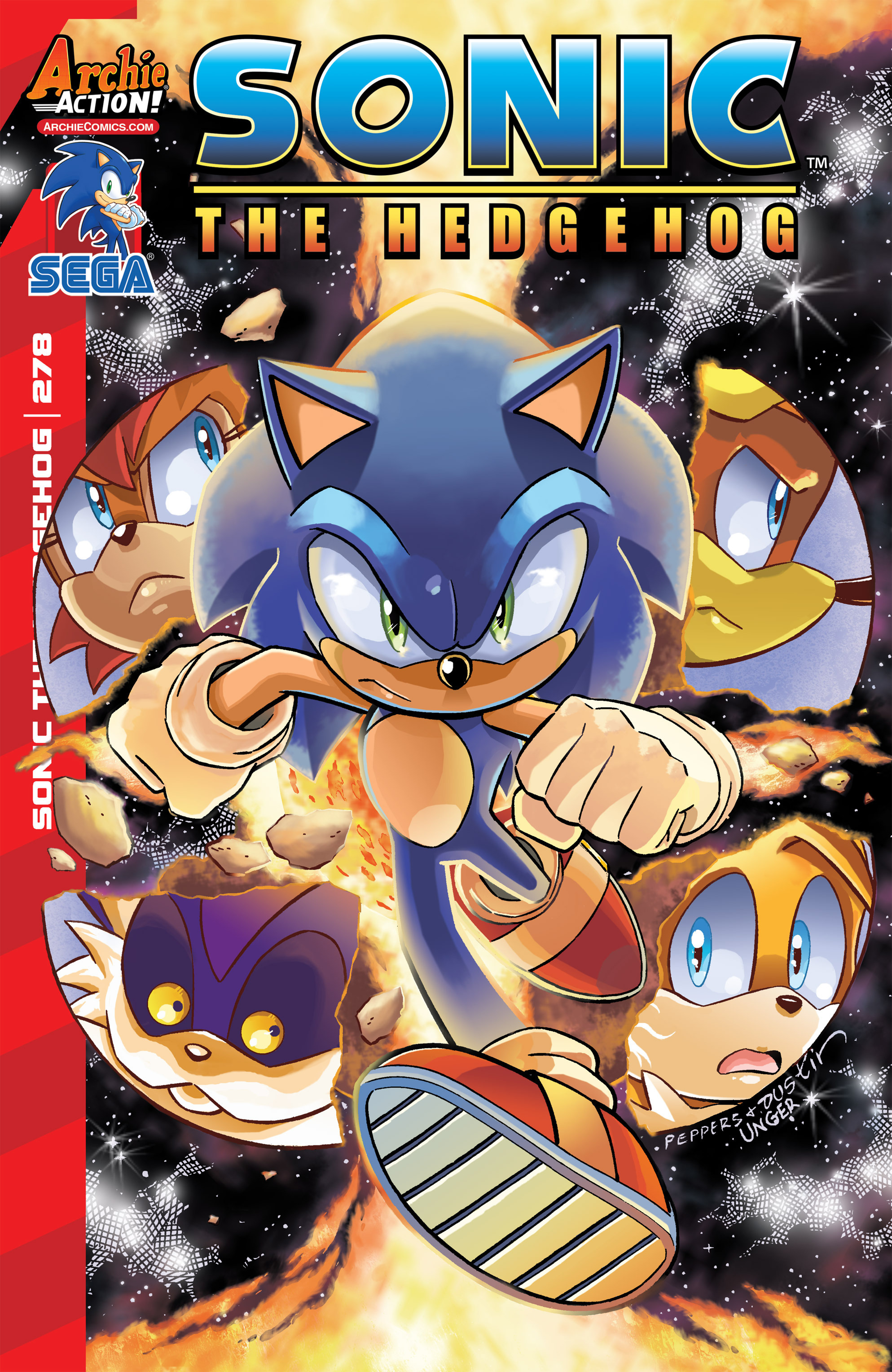 Read online Sonic The Hedgehog comic -  Issue #278 - 1