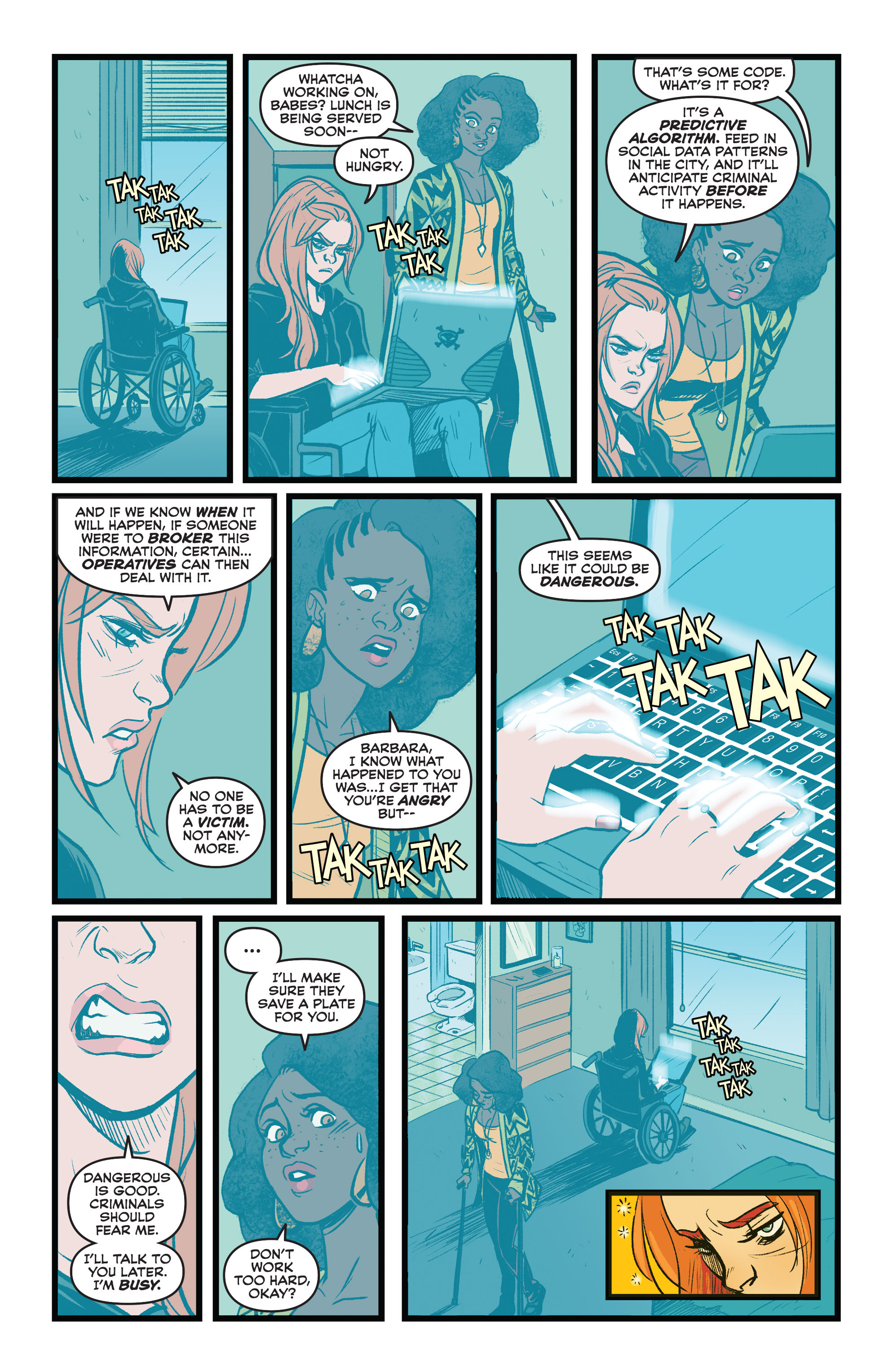 Read online Batgirl (2011) comic -  Issue #40 - 5