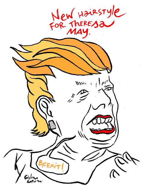 Channeldraw: New hairstyle for Theresa May #Brexit