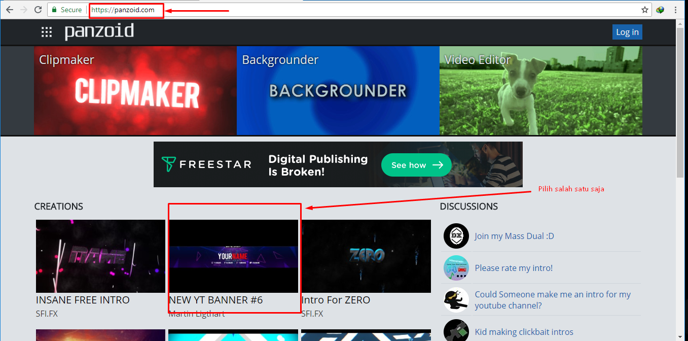 Cara Membuat Video Opening atau Video Intro Untuk Youtube dengan Mudah