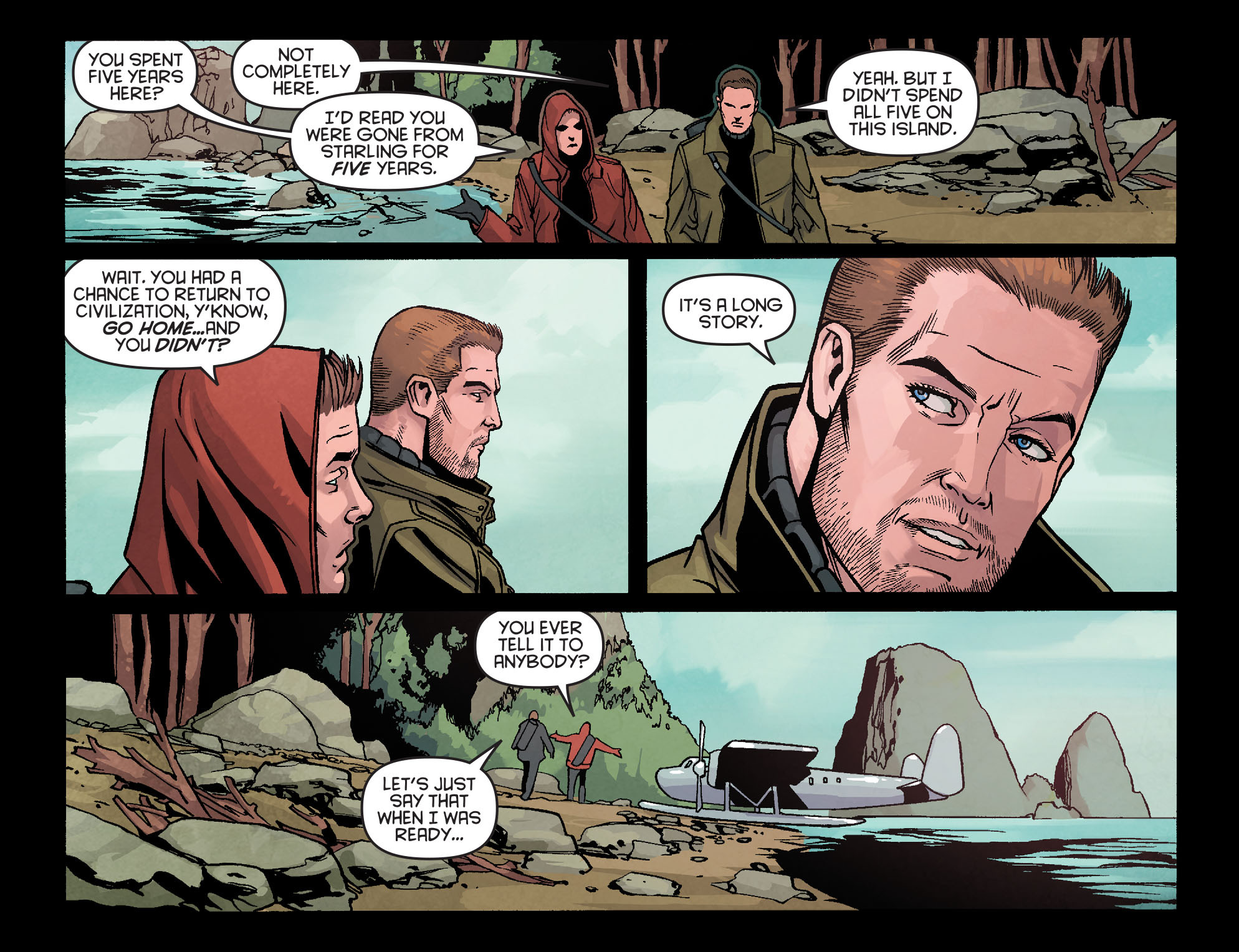 Read online Arrow: Season 2.5 [I] comic -  Issue #20 - 3