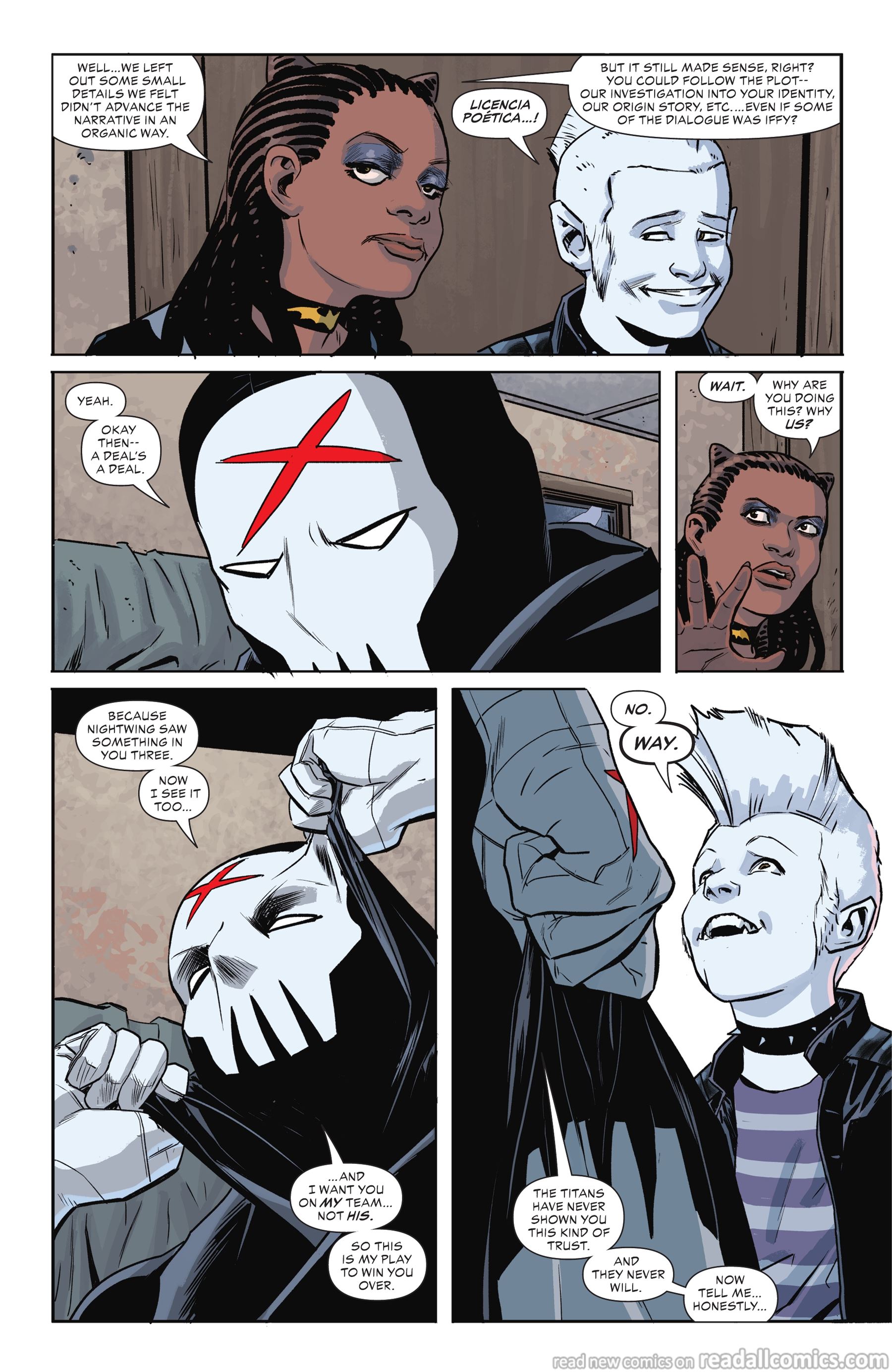 Teen Titans Academy #1 chapter 5 page 19