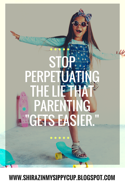 Stop Perpetuating the Lie That Parenting "Gets Easier"