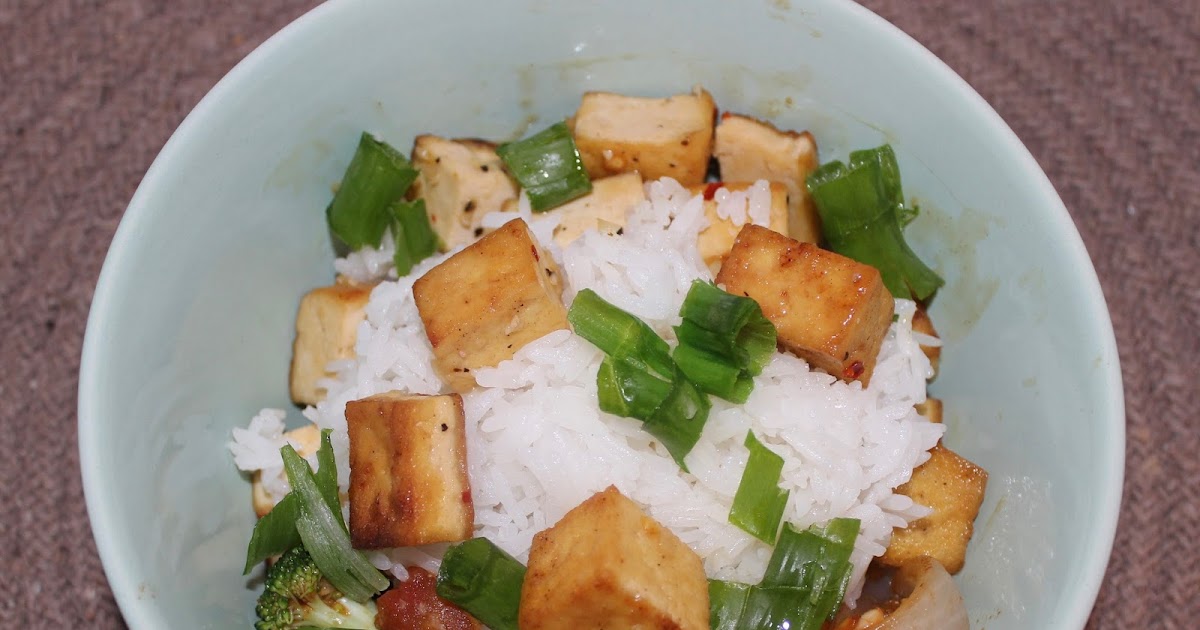 Orange Glazed Tofu