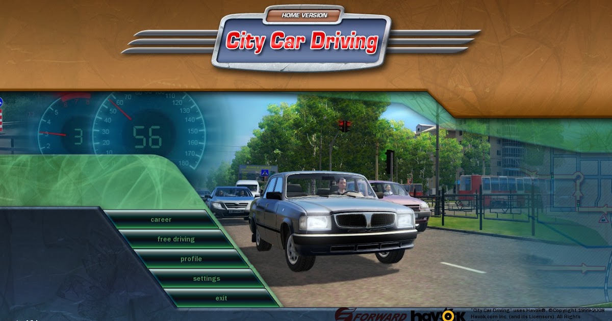 city car driving simulator 2012
