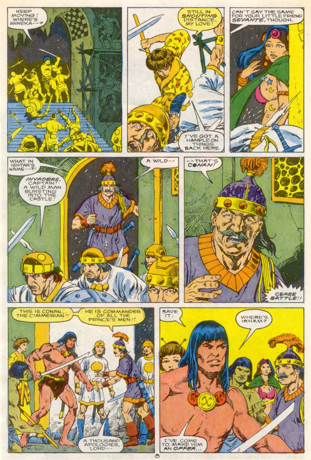 Read online Conan the Barbarian (1970) comic -  Issue #209 - 7
