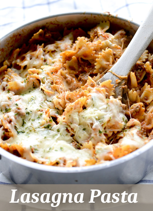LASAGNA PASTA Quick Recipes & Kitchen Tips