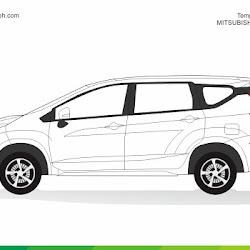 Avanza Xenia Template Branding Blueprint Format Coreldraw Garasibabeh