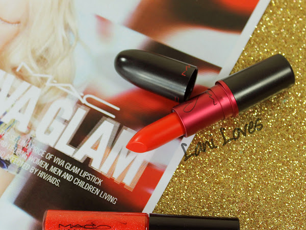 MAC Viva Glam Miley Cyrus 1 & 2 Lipstick and Lipglass Swatches & Review