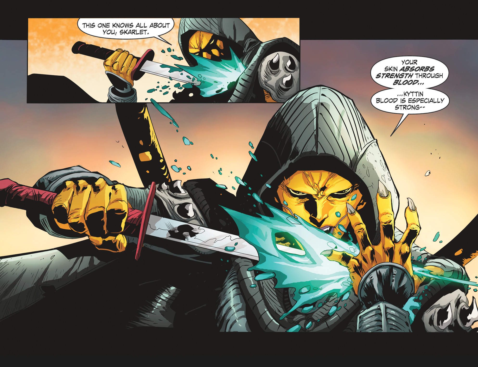 Read online Mortal Kombat X [I] comic -  Issue #25 - 16