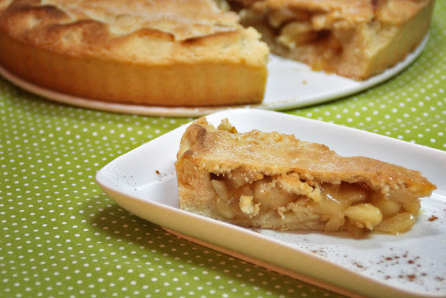 Tarta de manzana al estilo americano