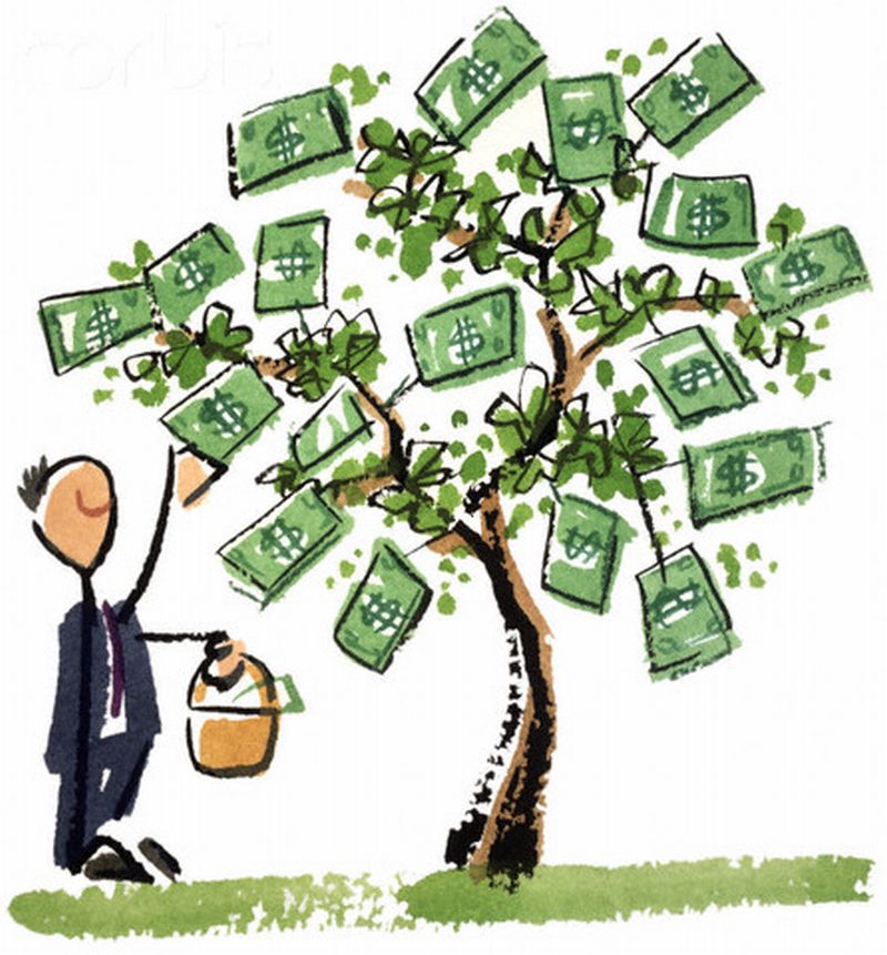 free clip art money tree - photo #18