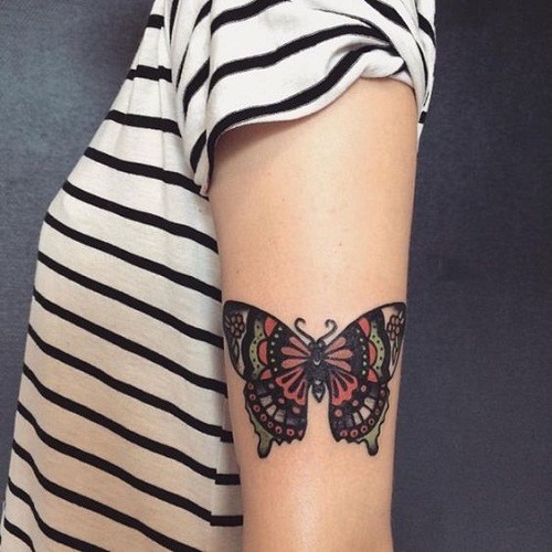 Featured image of post Tatuagens Borboletas Coloridas Suas borboletas tamb m podem ganhar forma nas costas