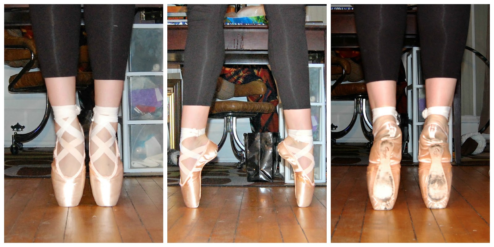 My Pointe Shoe History