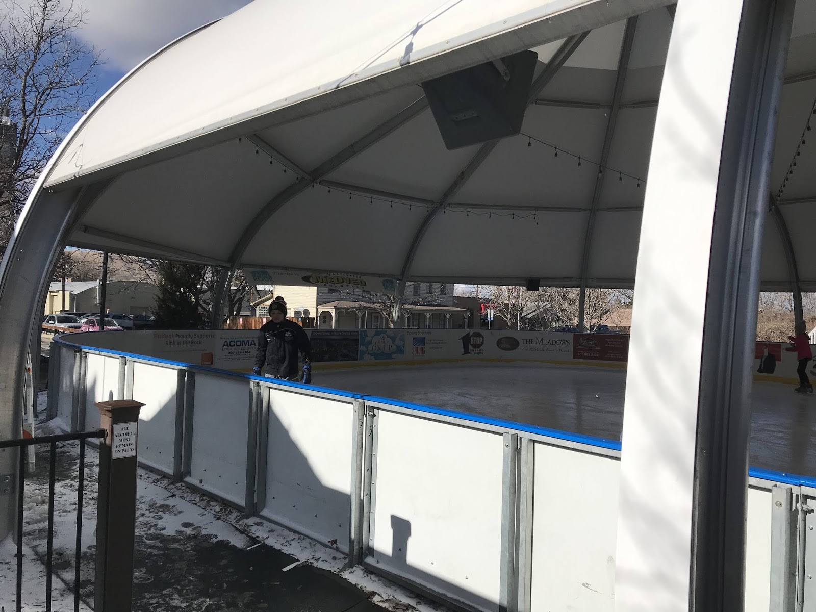 Keeping Up with the Shields Skating in Castle Rock...