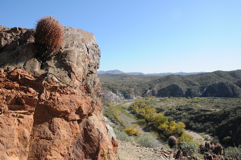Arizona Hiking A waterthemed hike near Black Canyon City