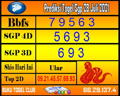 PREDIKSI singapura