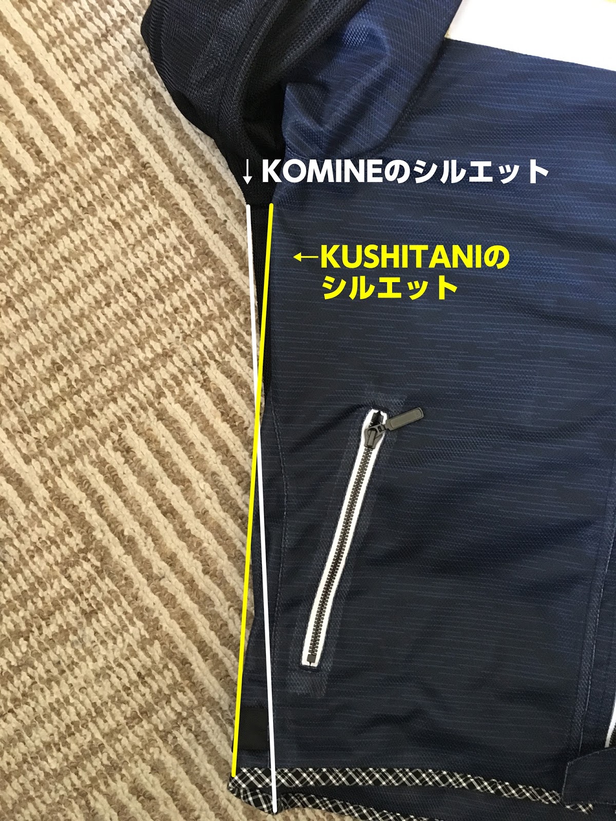 W650でぶらり: KUSHITANI フルメッシュパーカージャケットK-2310の実力は？