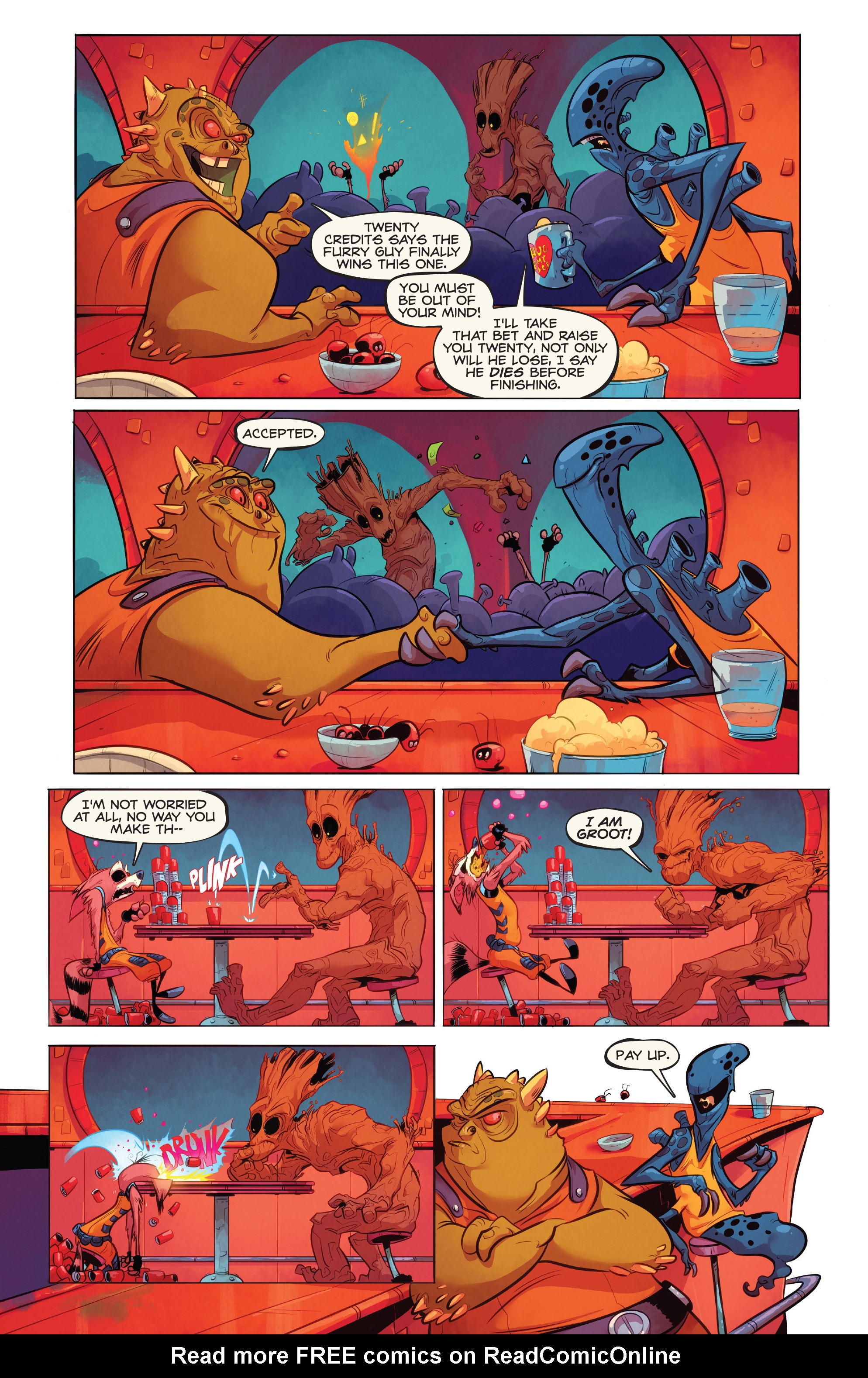 Read online Rocket Raccoon & Groot comic -  Issue #6 - 8