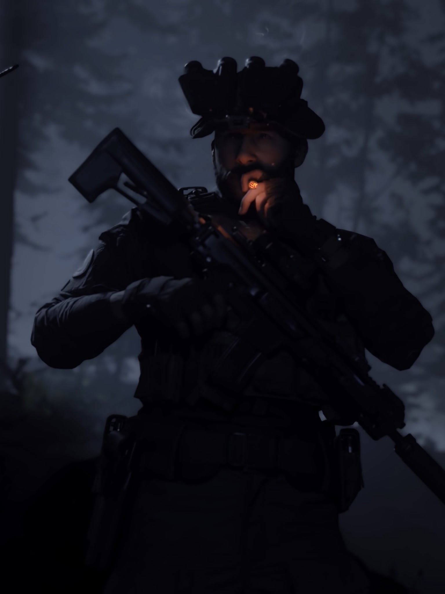 mw 4k wallpaper on Call Of Duty Modern Warfare Captain Price Smoking 4k Wallpaper 5
