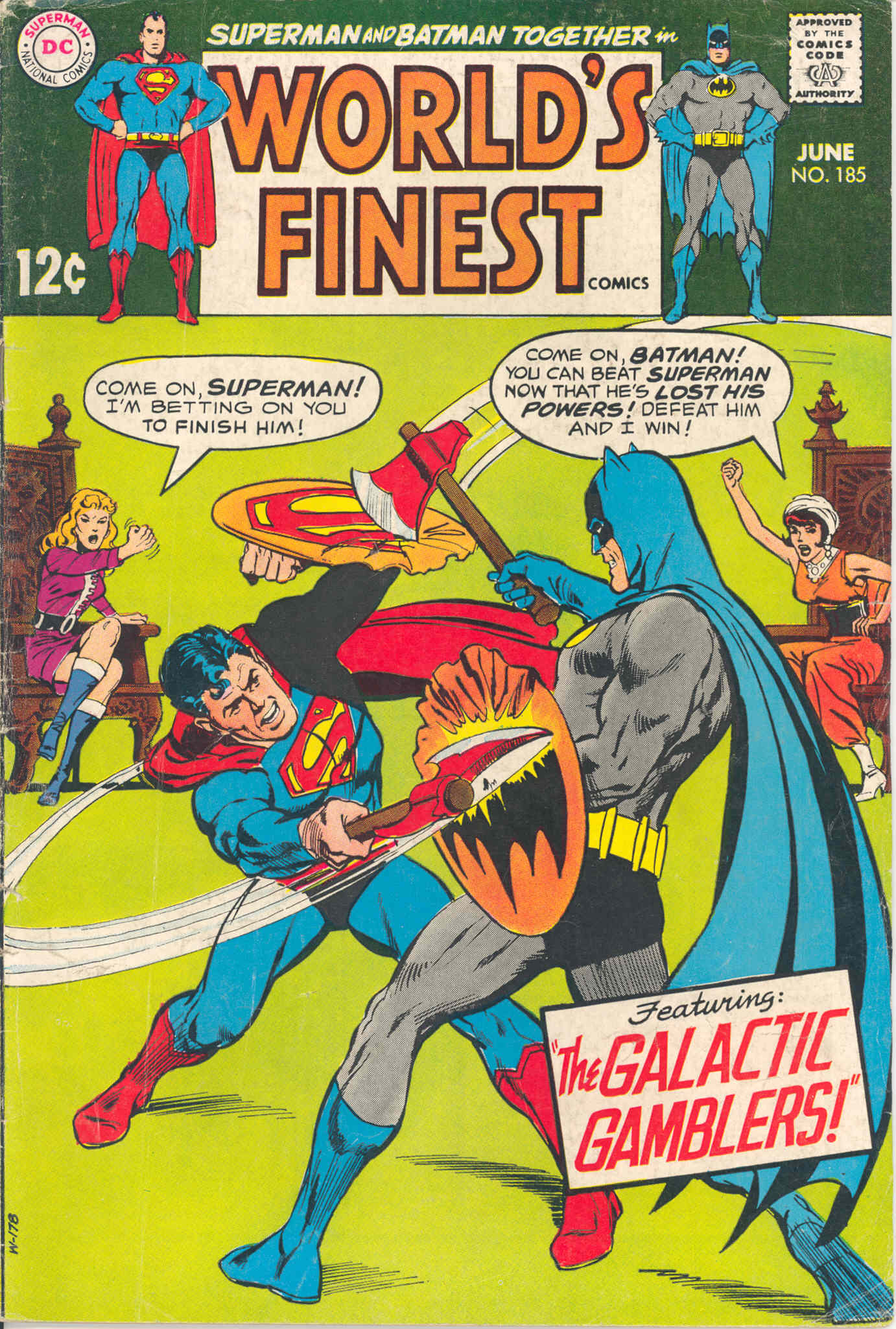 Read online World's Finest Comics comic -  Issue #185 - 1