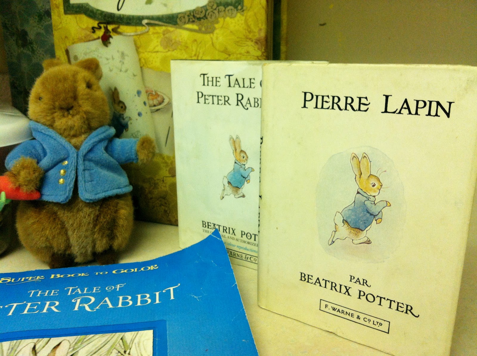 Handmade by CJ: Peter Rabbit Sensory Tub