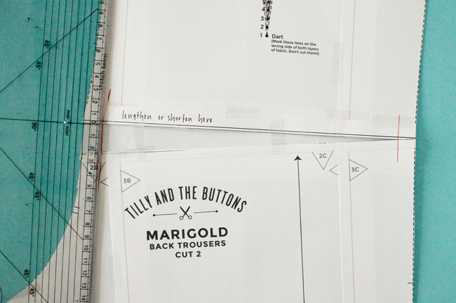 Fitting Tips for the Marigold Trousers - Tilly and the Buttons