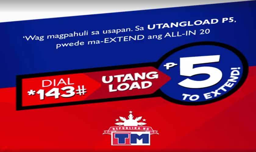 TM Utang Load - How to Borrow or Loan a Call, Text and Internet Promo